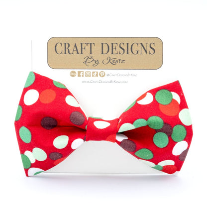 Christmas Dots Collar Set - Craft Designs By Kenz - XS - Collar Set