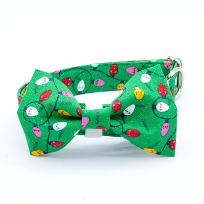 Christmas Light Dog Collar Set - Craft Designs By Kenz Collar Set