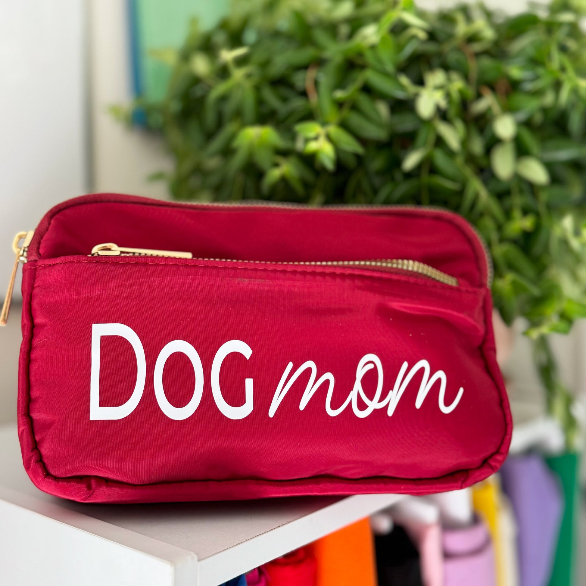 Crossbody Dog Walking Bag - Craft Designs By Kenz - Black - Dog Mom