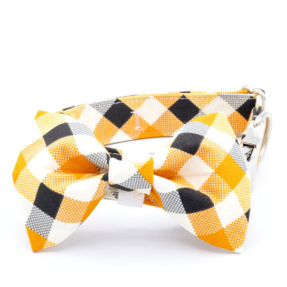 Halloween Checkered Dog Collar - Craft Designs By Kenz Collar Set