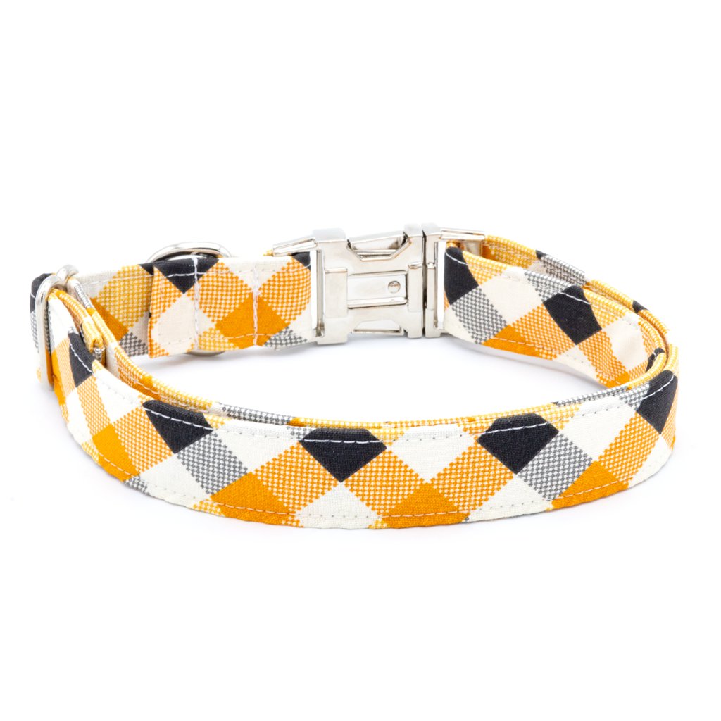 Halloween Checkered Dog Collar - Craft Designs By Kenz Collar Set