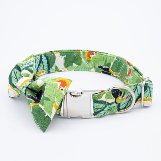 Jungle Collar Set - Craft Designs By Kenz - Collar + Bowtie - Collar Set