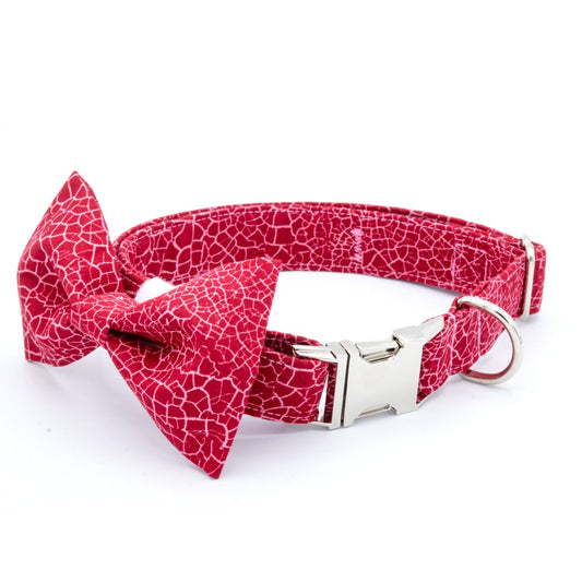 Pink Crackle Collar Set - Craft Designs By Kenz - XS - Collar Set