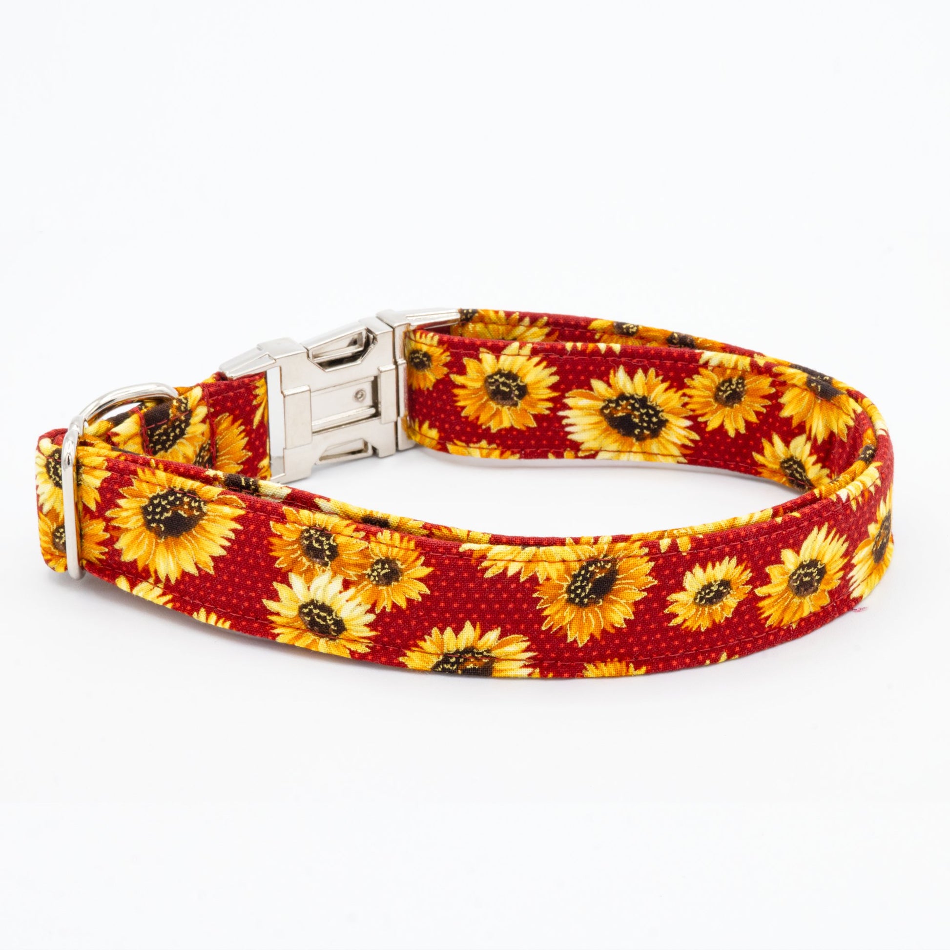 Sunflower Collar Set - Craft Designs By Kenz - Collar - Personalized Pet Collar