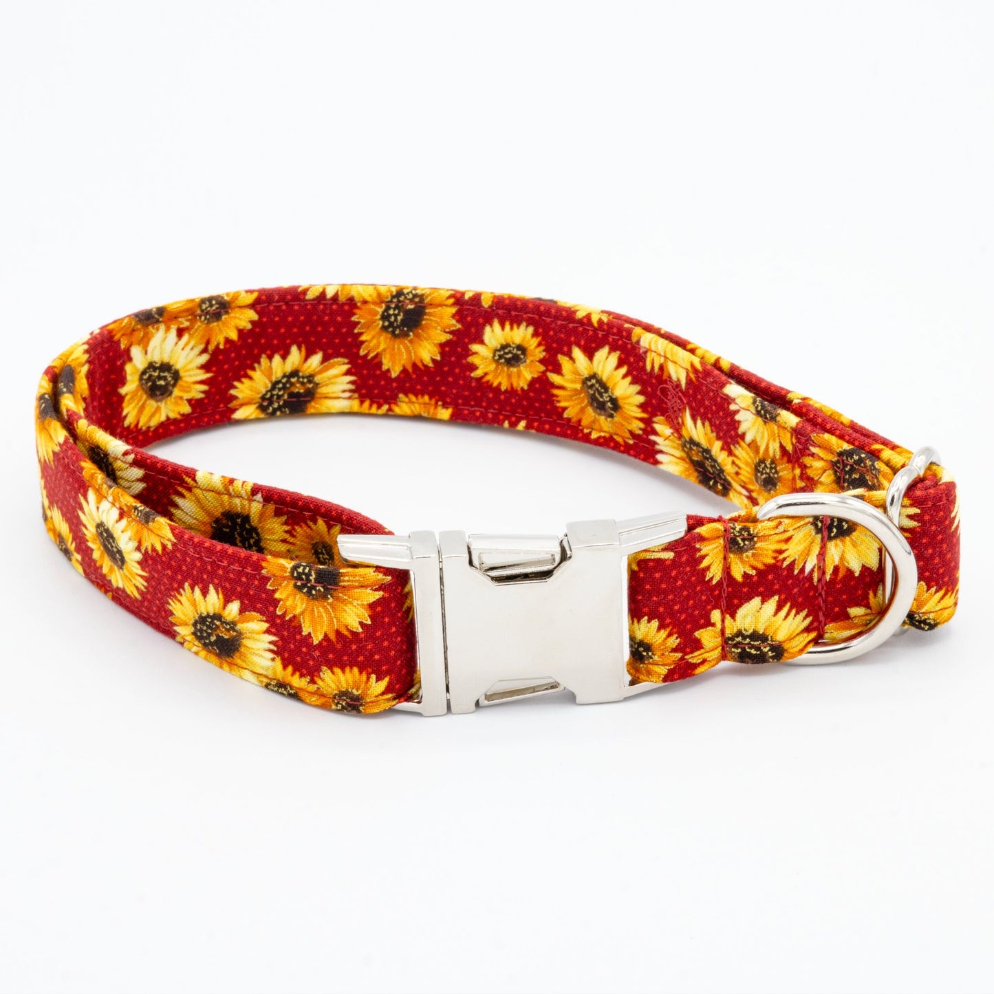 Sunflower Collar Set - Craft Designs By Kenz - Collar - Personalized Pet Collar